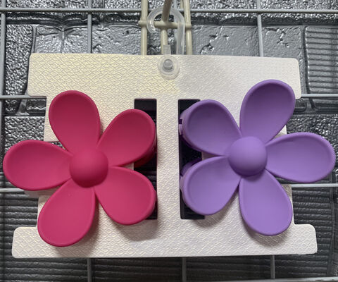 Wedding Sweet Flower Jaw Hair Clip Set Multicolor Lightweight