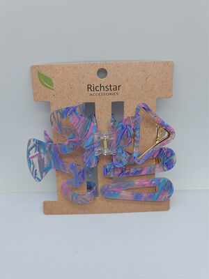 Flower Butterfly Acrylic Hair Accessories Hair Claws Elegant Translucent