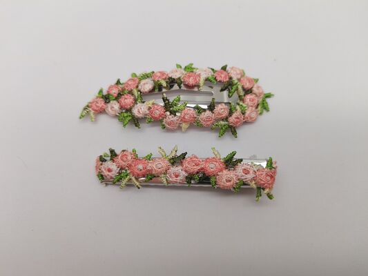 Flower Pattern Hair Clip Set for Your Style