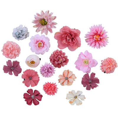 Durable Flower Hair Clips for Any Outfits with Multiple Colors