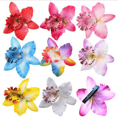 Various Fashion Colorful Flower Hair Clips