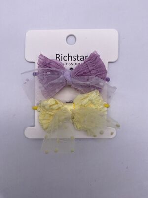 Colorful Bowknot Hair Ties Accessories Childrens Hair Accessories For Kids