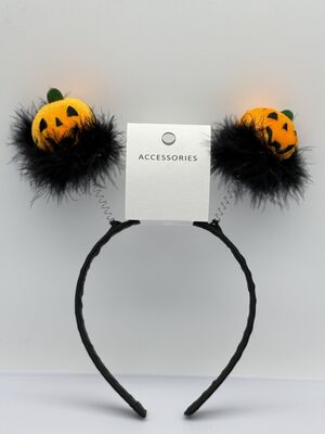 Easter Occasion High Range Halloween Pumpkin Hairband with Soft Furry Touch
