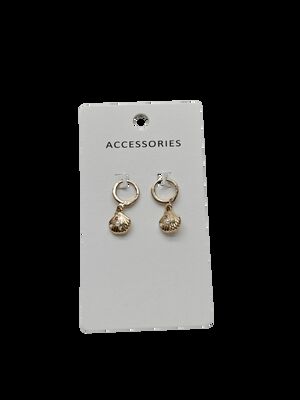 Fashion Jewelry Dainty Hot Selling New Trendy European Copper of Imitation Pearl Sea Shell for Ladies Brass Earrings
