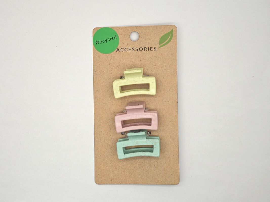 Hair Claw Clip with Various Color Arrangement and Custom Sizes