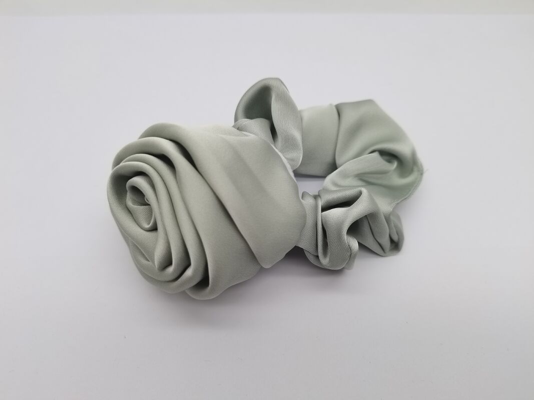 Elegant Rose Hair Scrunchies , Hair Ties Scrunchies For Women